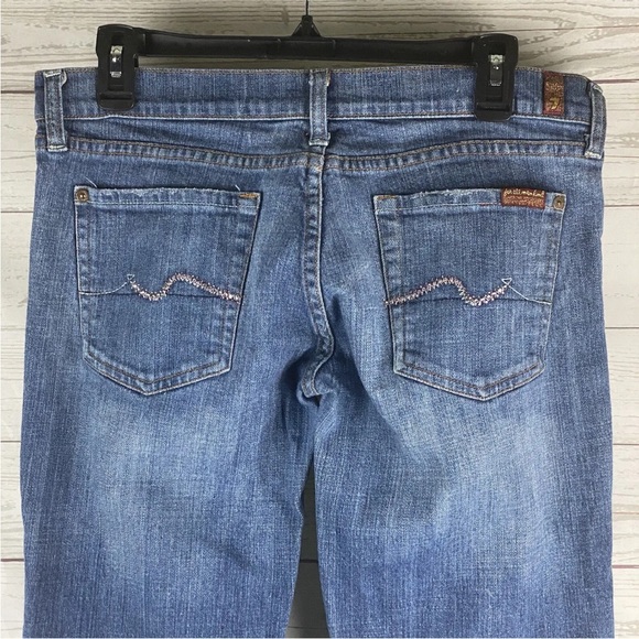 7 For All Mankind Jeans *Shortened Length 28.5" Inseam - Picture 10 of 13